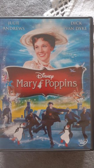 DVD Mary Poppins Disney Familiar Musical