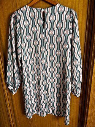 Vestido estampado primaveral