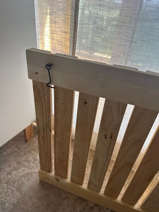 Valla protectora para bebés 91cm ancho x 70 alto