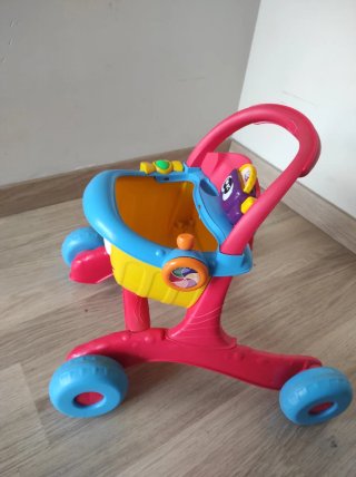 Correpasillos bebé con actividades