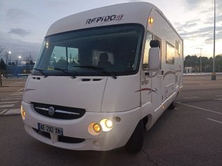 Autocaravana integral Rapido Gama alta aire y