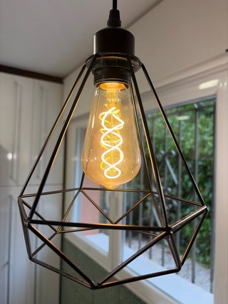 3 Bombillas LED Filamento ST64 Vintage