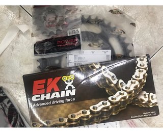 Kit Transmisión Cadena Corona Piñón Reforzado