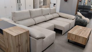 SOFA MODULAR EN U DOBLE CHAISE LONGUE BARCELONA