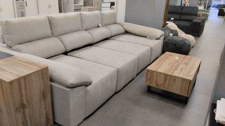 SOFA MODULAR EN U DOBLE CHAISE LONGUE BARCELONA