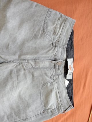 Pantalón corto gris Easy Wear Talla 38