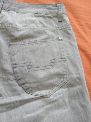 Pantalón corto gris Easy Wear Talla 38