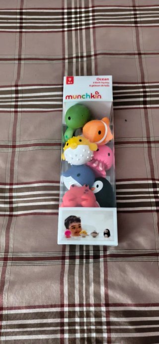 8 Juguetes de Baño Munchkin Ocean