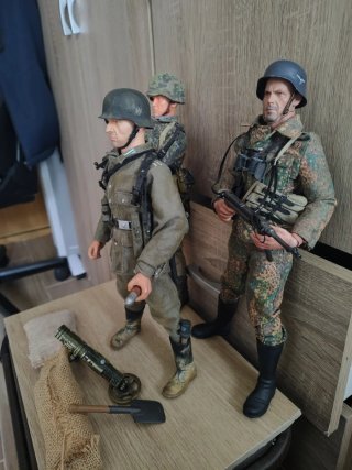 Pack 3  Figuras Alemanas Articuladas 1/6