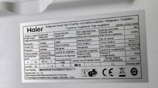 FRIGORÍFICO COMBI NO FROST MARCA HAIER