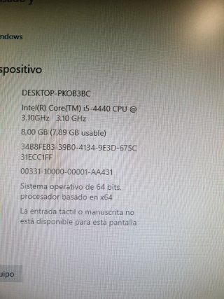 PC Torre Negra Intel