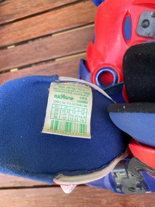 Patines Oxelo Talla Ajustable + Protecciones
