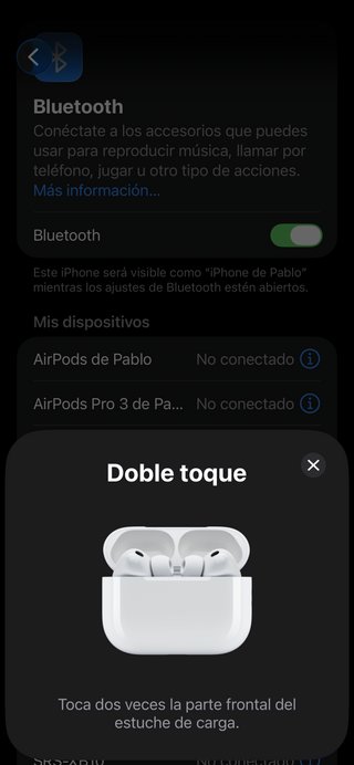 AirPods Pro 3 (A3065) con AppleCare+ hasta 2027