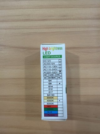 Bombillas LED G9 5W Blanco Neutro 4000K