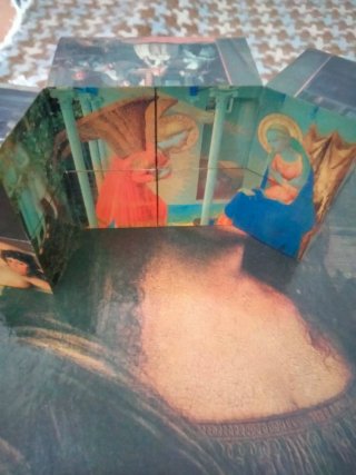 Álbum Gioconda y cubos arte vintage
