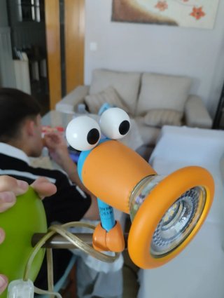 Lámpara de techo infantil divertida