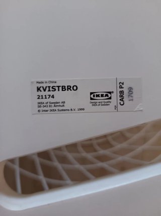 Mesa Kvistbro Ikea Blanca