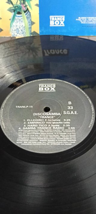 Vinilo Discosamba Trance