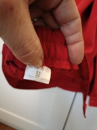 Pantalón elegante rojo