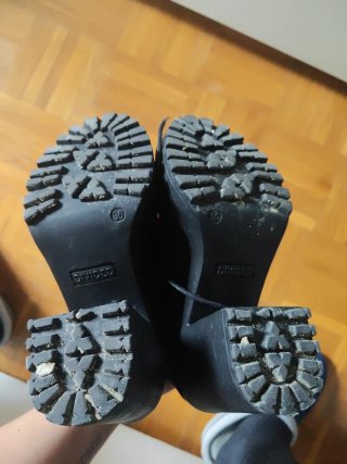 Botines negros tacón H&M