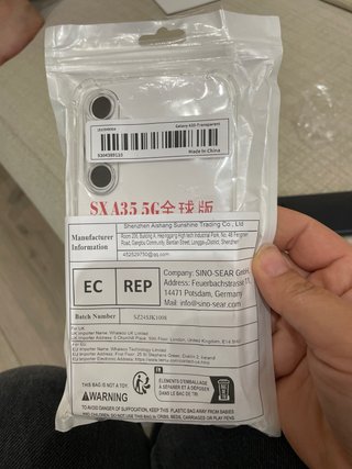 Funda Samsung SX A35 5G Anti-caída