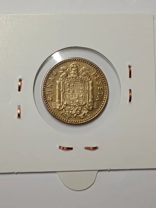 1 Peseta España 1947 estrella 52 sin circular