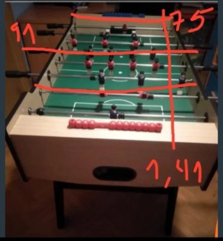 Futbolín de mesa