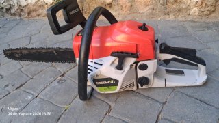 Motosierra gasolina 68 cc