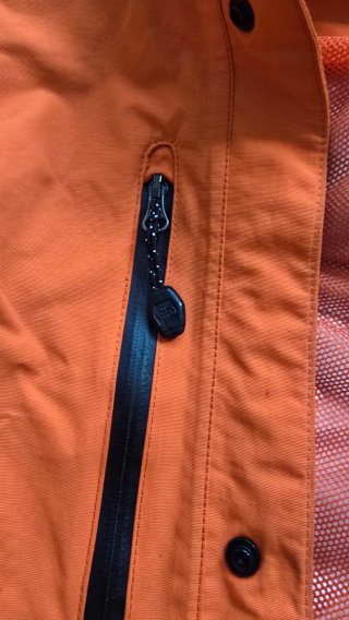 The North Face Chaqueta Naranja y Gris