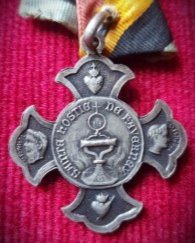 Medalla Antigua Santa Hostia de Faverney