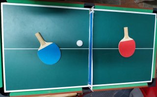 Futbolín de mesa, ping pong, billar, ajedrez, dama