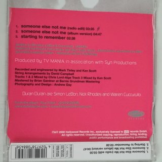 Duran Duran CD Someone Else Not Me Edel R