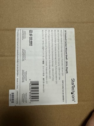 Estante ventilado StarTech.com para Rack
