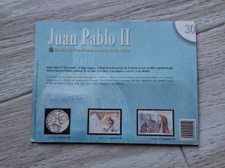 Sellos Juan Pablo II Pontificado 26 Años
