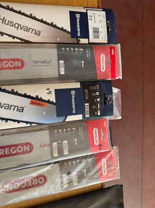 Espadines para motosierra Husqvarna y Oregon