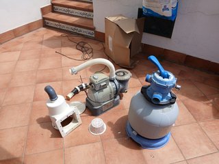 Impianto riciclo acqua piscina