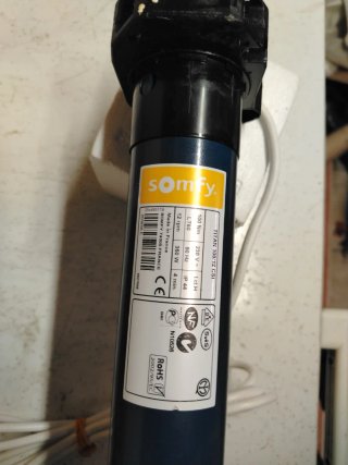 Motore Tapparella Somfy Titan LT60 100Nm