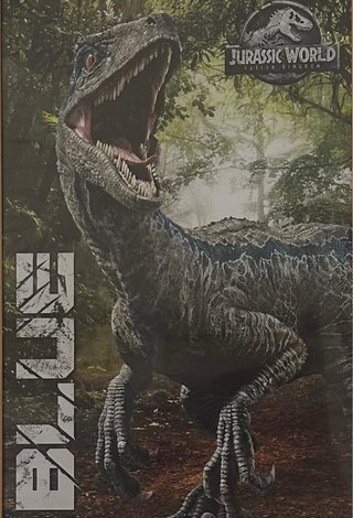 Pósters Blue Jurassic World Fallen Kingdom