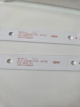 Set 36 Barre LED Retroilluminazione TV NUOVE