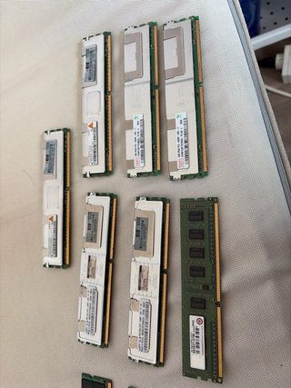 Lote Memoria RAM Servidor ECC HP
