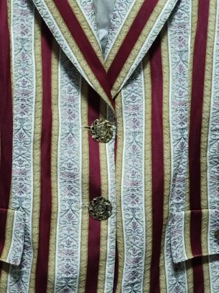Giacca donna Elisa Landri oro e rosso