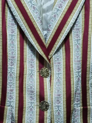 Giacca donna Elisa Landri oro e rosso
