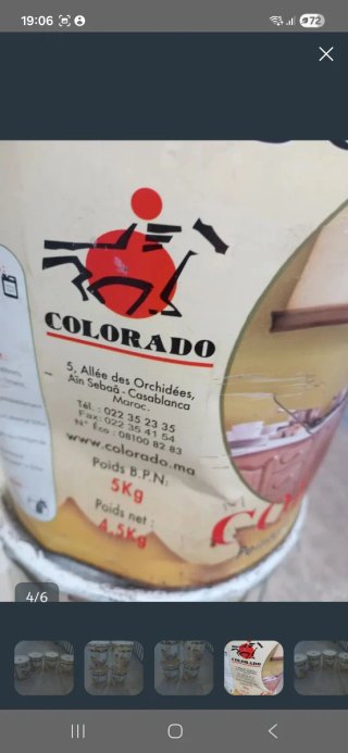 Pintura aceite COLORADO COLOLAC 5kg marron