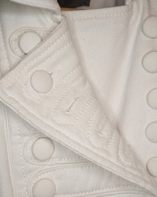 Chaqueta Blanca Vero Moda Jeans Estilo Casaca