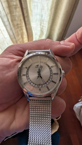 Lotus Reloj Minimalist Plata