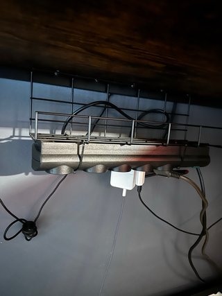 Escritorio en L industrial madera