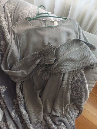 Camiseta manga larga cuadros