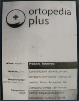 Cama articulada eléctrica con carro elevador