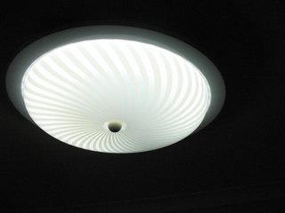 Luminária de teto em acrílico
