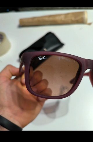 Gafas de Sol Ray-Ban Morado/Marrón